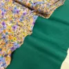 polyester fleuri