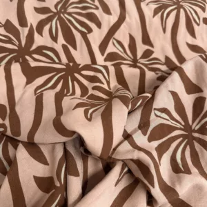 tissu viscose palmiers