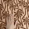 tissu viscose palmiers
