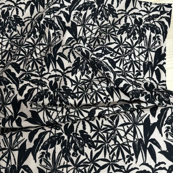 tissu viscose palmier