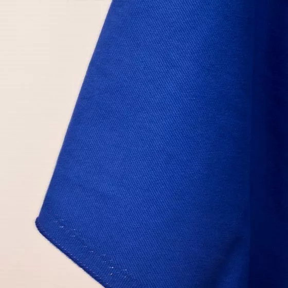 tissu gabardine hypnotik blue atelier brunette