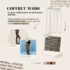 coffret couture patron jean mado leopard
