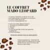 coffret couture patron jean mado leopard