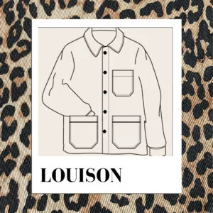 coffret veste louison leopard chez mamie