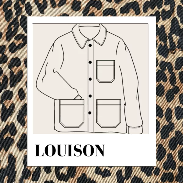 coffret veste louison leopard chez mamie