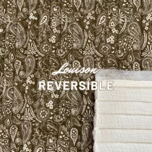 coffret veste louison reversible matelasse chez mamie