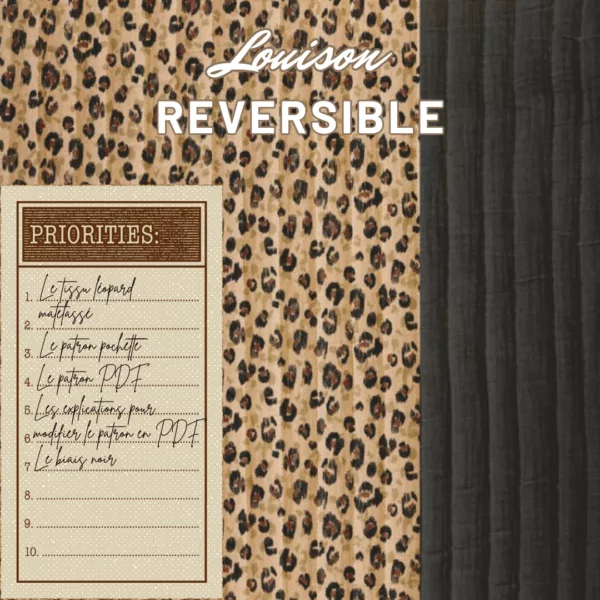 coffret veste louison reversible matelasse chez mamie