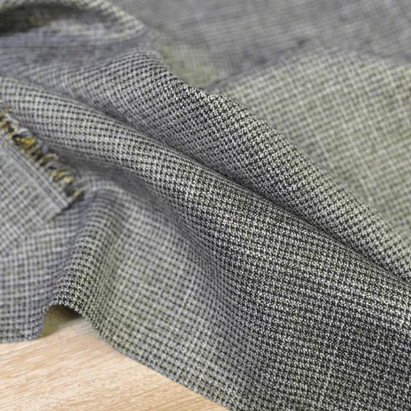 tissu pied de puce lurex doré tissu pied de puce lurex doré