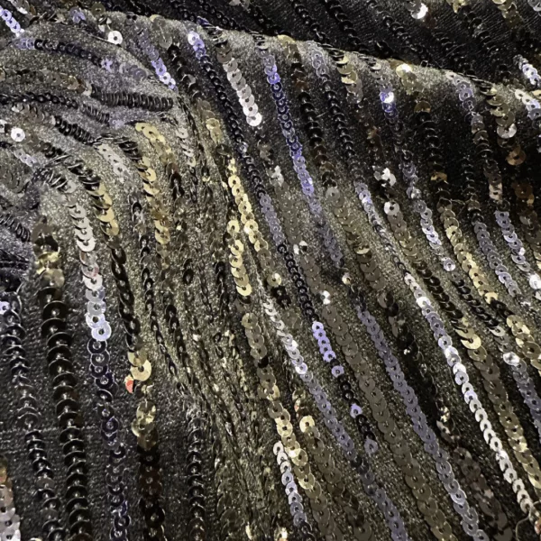 tissu sequin noir et bleu tissu sequin noir et bleu