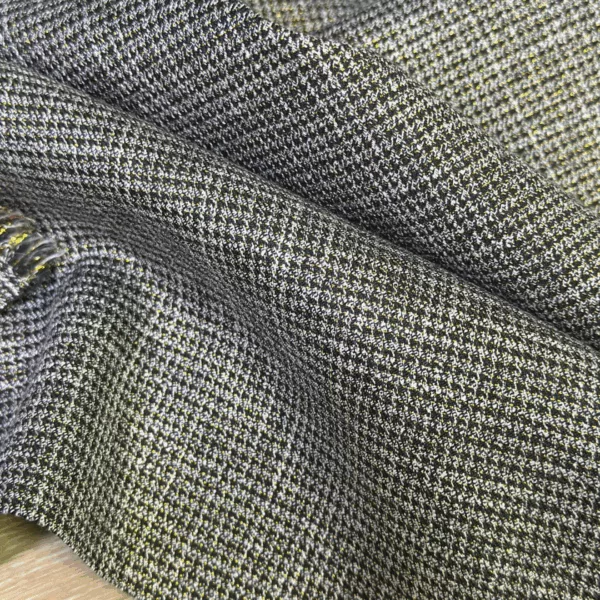 tissu pied de puce lurex doré tissu pied de puce lurex doré