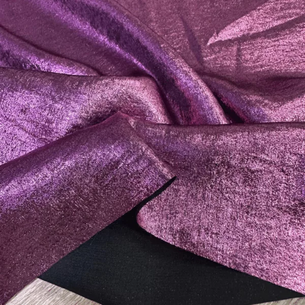 tissu lurex rose, tissu paillette rose, tissu brillant rose
