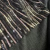 tissu sequin bronze et noir tissu sequin bronze et noir
