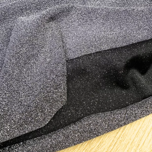 maille scintillante argenté tissu maille scintillante argentée , tissu jersey paillette