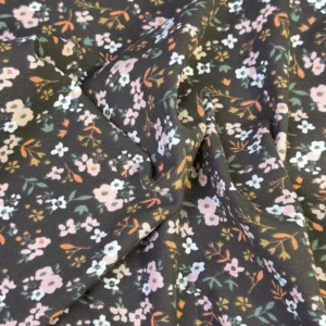 tissu jersey fleur